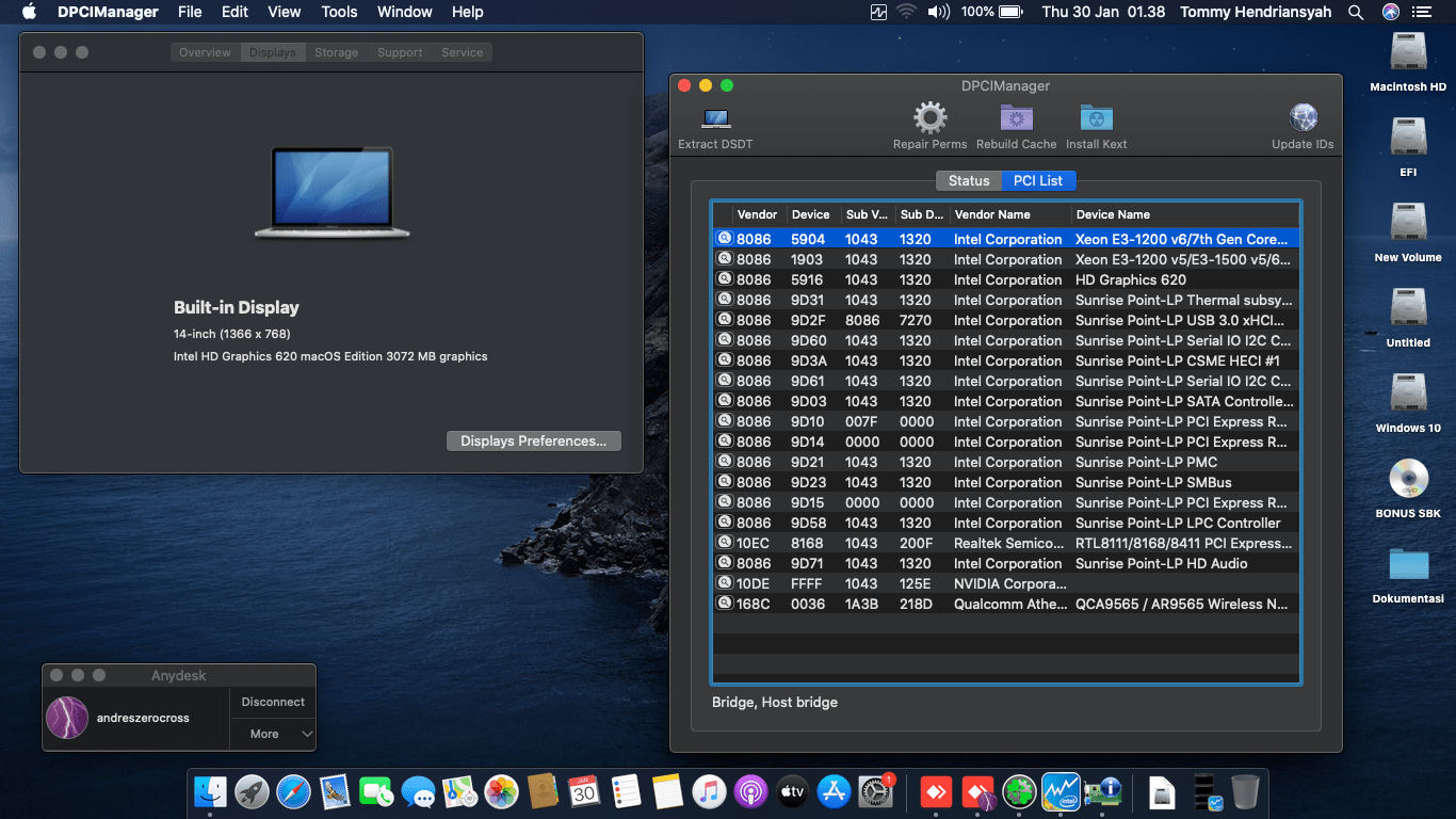 Asus A456UR GA090D [KabyLake3nd   Intel HD 620 + I2C] 3